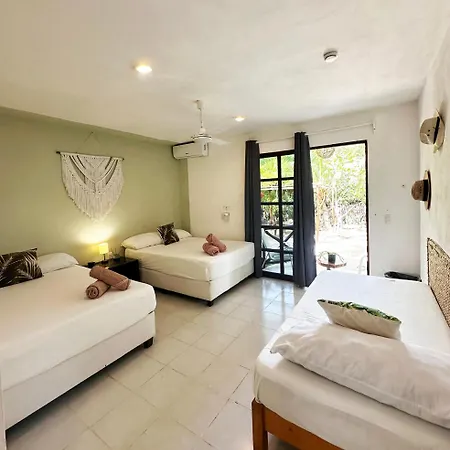 Sirenas Caribbean Rooms Holbox Exterior photo